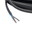 New Lumberg RKMWV 3-224/10 M Cable, 3-Pin M8 Female to Flying Leads, 10 Meter Length