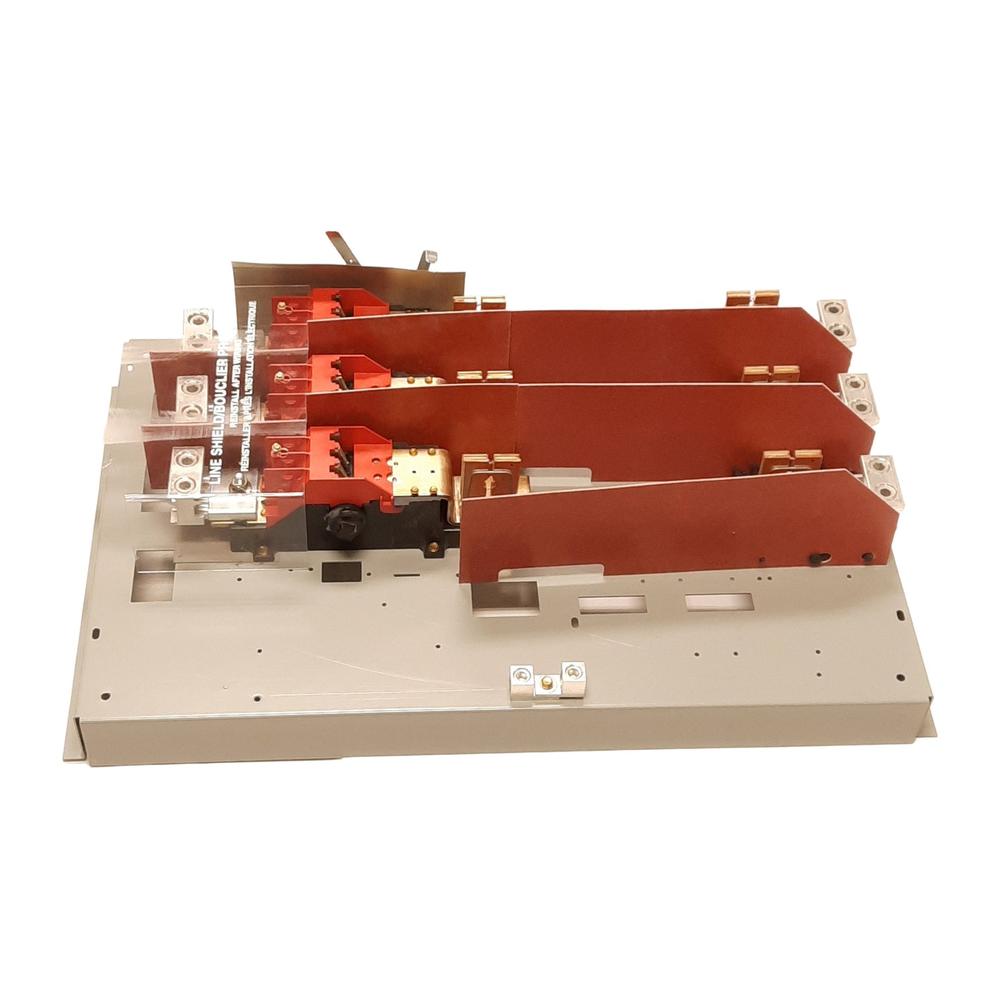 New – Open box Eaton 70-8064-6 Fusible Safety Switch Interior Assembly, 3-Pole, 600V 600A