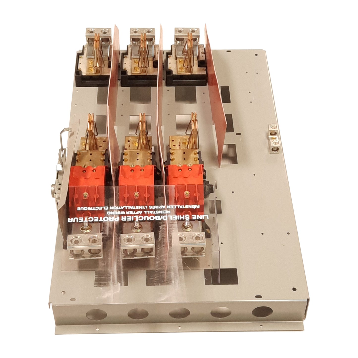 New – Open box Eaton 70-8064-6 Fusible Safety Switch Interior Assembly, 3-Pole, 600V 600A