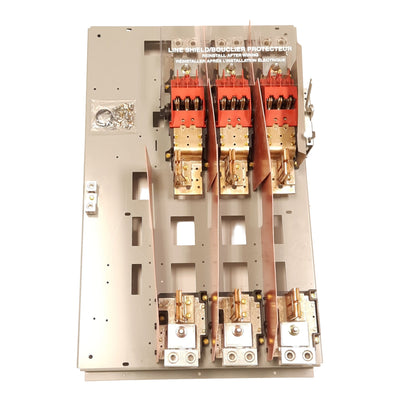 New – Open box Eaton 70-8064-6 Fusible Safety Switch Interior Assembly, 3-Pole, 600V 600A