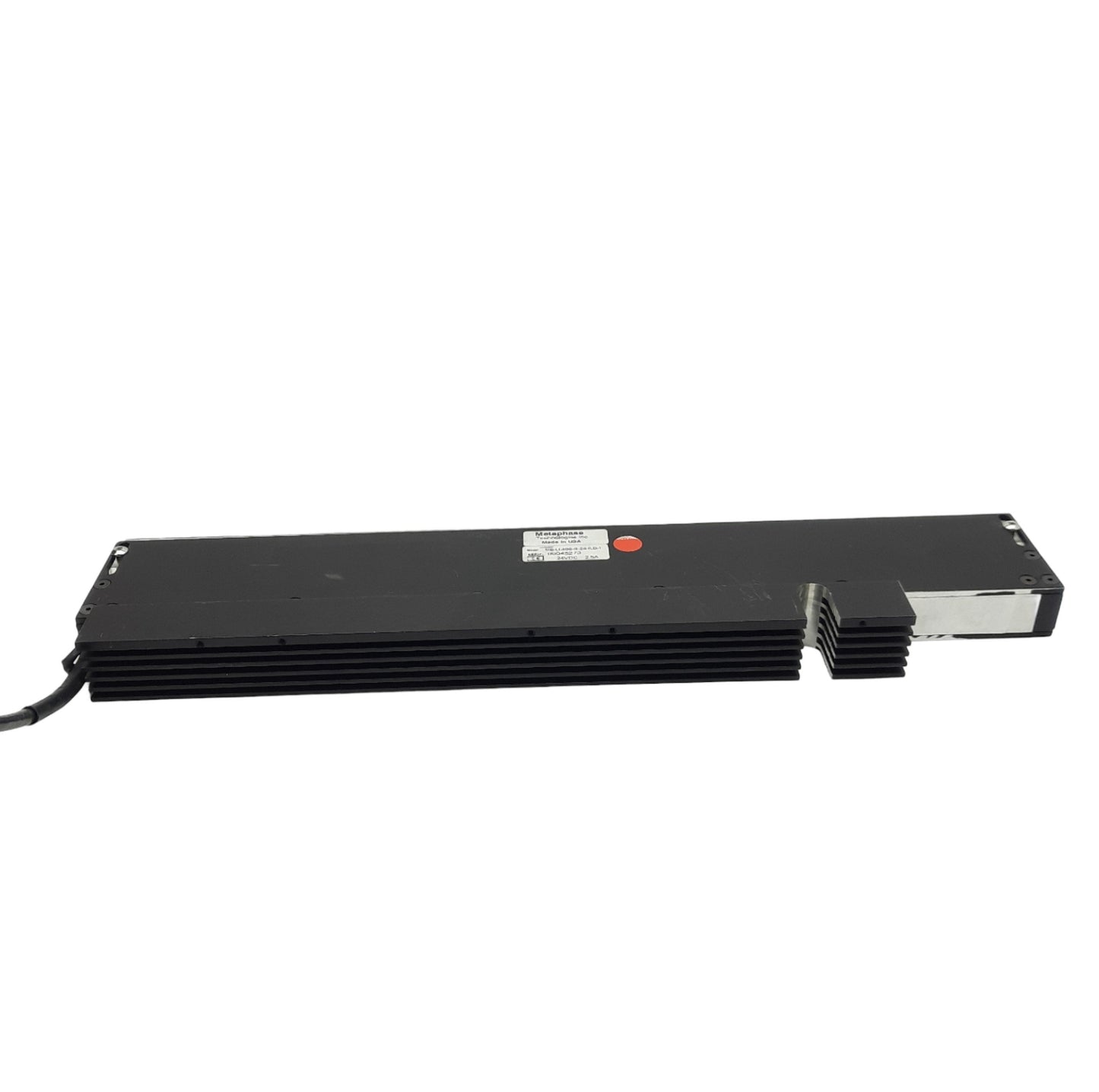 Used Metaphase MB-LL406-R-24-ILD-T MetaBright Line Light, Red 630nm, 16in, 24VDC, M12