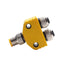 New Turck VB2-FSM-4.4/2FKM 4.4/S651 Actuator & Sensor Spltter, M12 4-Pin M to (x2) F
