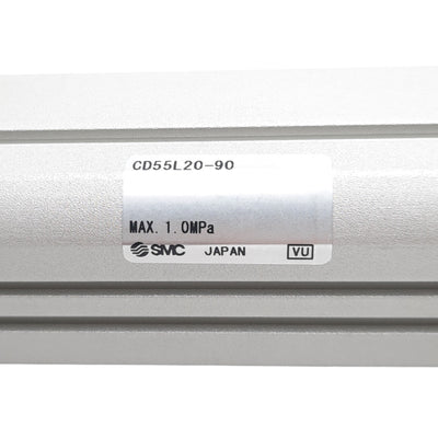New SMC CD55L20-90 Compact Cylinder, ø20mm Bore, 90mm Stroke, 1.0MPa, M5x0.8