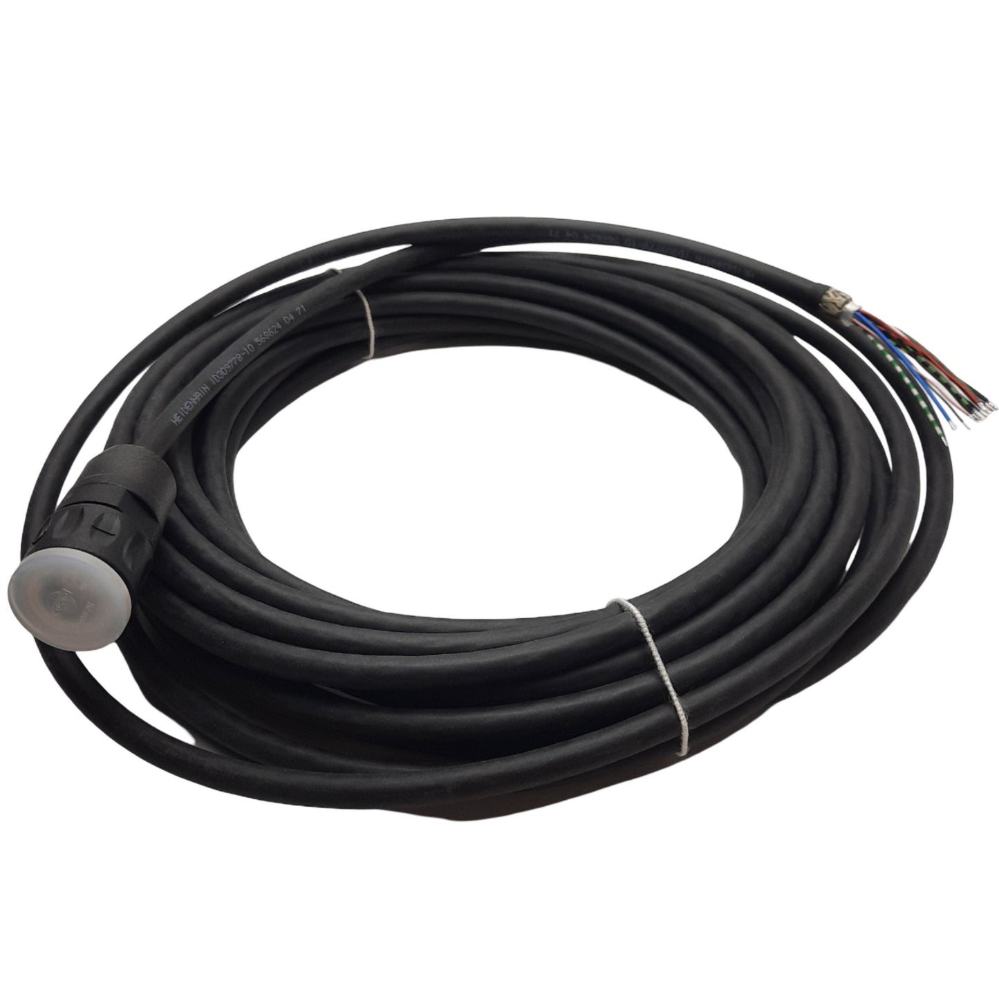 New Heidenhain 309778-10 Cable, M23 17-Pin Female to Flying Leads, 10m Length