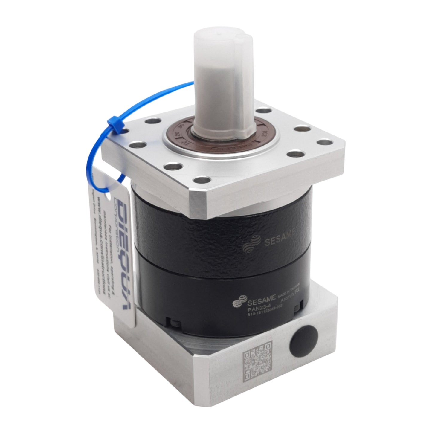 New Sesame PAN23-4 Planetary Gearbox, 4:1, ø1/2in Bore & Shaft, 60mm Frame, NEMA 23