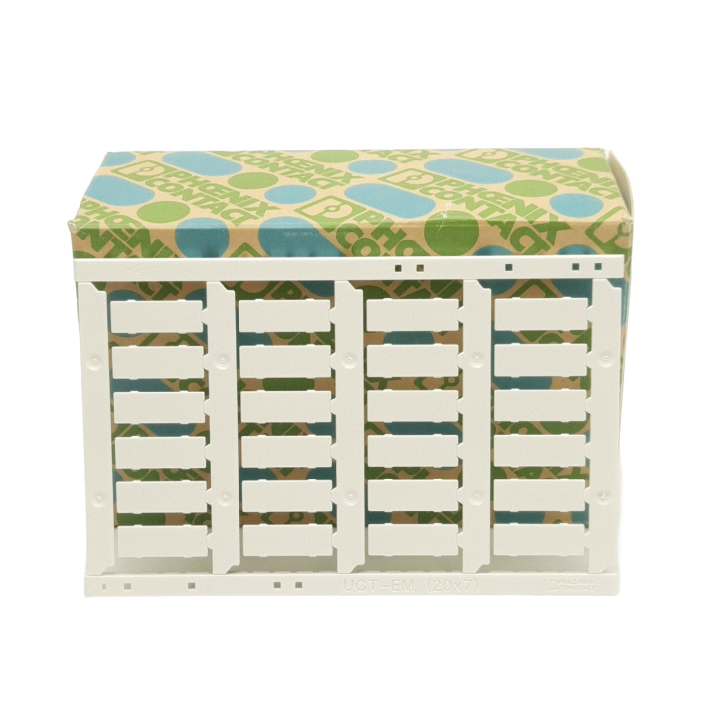 New – Open box Lot of 5 Phoenix Contact 0801494 UCT-EM(20x7) Terminal Block Marker Sheets Blank