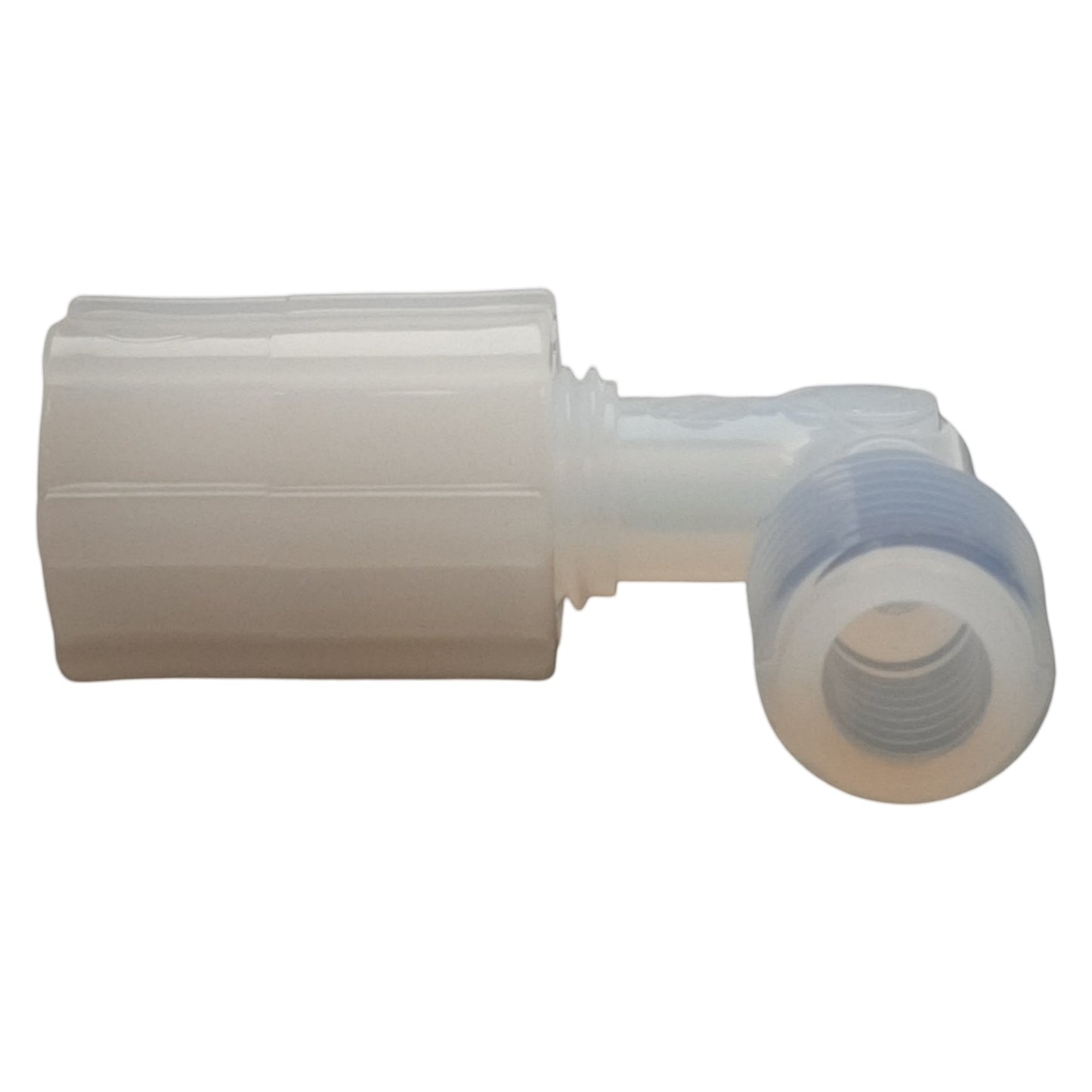 New Lot of 3 Entegris E4-4FN-1 Elbow Adapater, 1/4" Flaretek Flared Tube, 1/4" MNPT