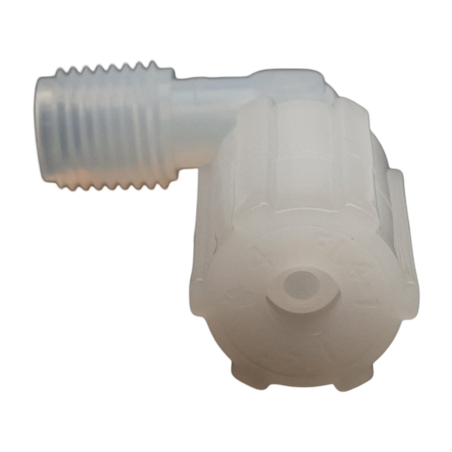 New Lot of 3 Entegris E4-4FN-1 Elbow Adapater, 1/4" Flaretek Flared Tube, 1/4" MNPT