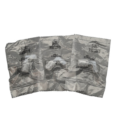 New Lot of 3 Entegris E4-4FN-1 Elbow Adapater, 1/4" Flaretek Flared Tube, 1/4" MNPT