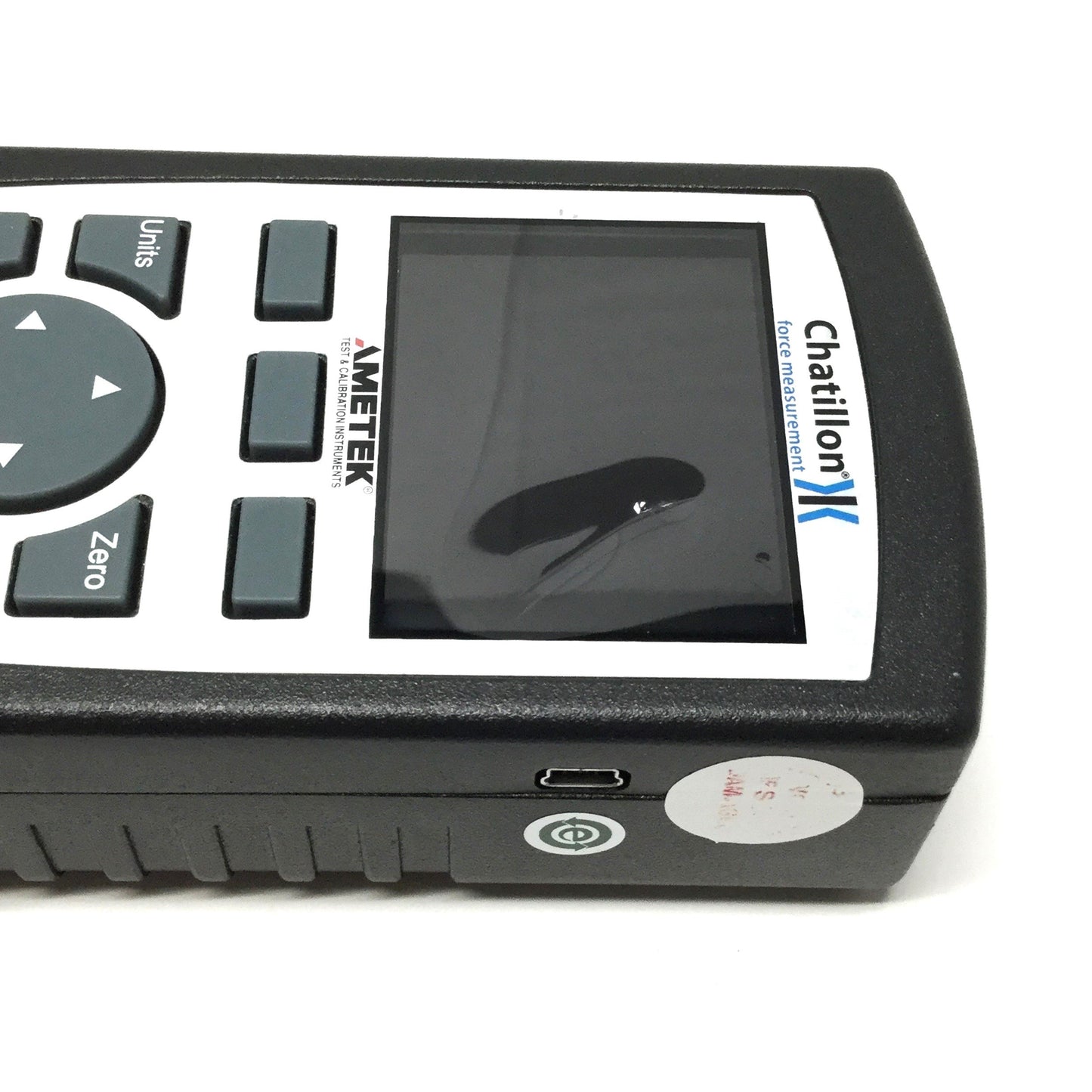 Used Chatillon Ametek DFS2-R-ND DFS II Digital Force Gauge, Remote Non-Dedicated