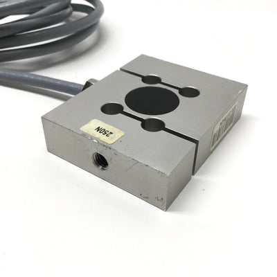 Used Chatillon Ametek SLC-0050 Full Bridge Strain Load Cell, 50lb (250N), 15-pin Dsub