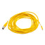 Used Turck SBE 3T-6m/S1587 Single Ended Cordset, 1/2-20UNF 3-Pin Male, 250V 4A, 6m