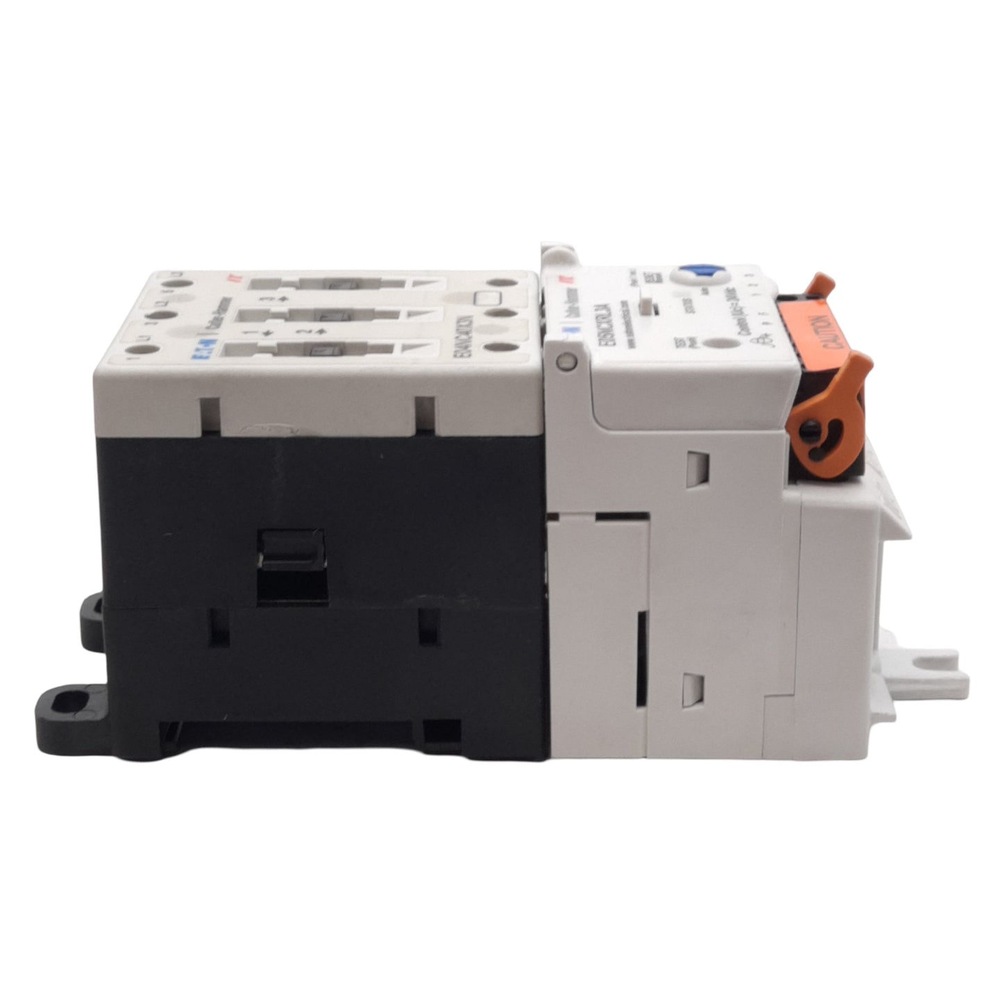 New – Open box Eaton E04NC40X3N Contactor 3-Pole 600VAC 40A w/ E05NCXRL3A 24VDC Overload Relay