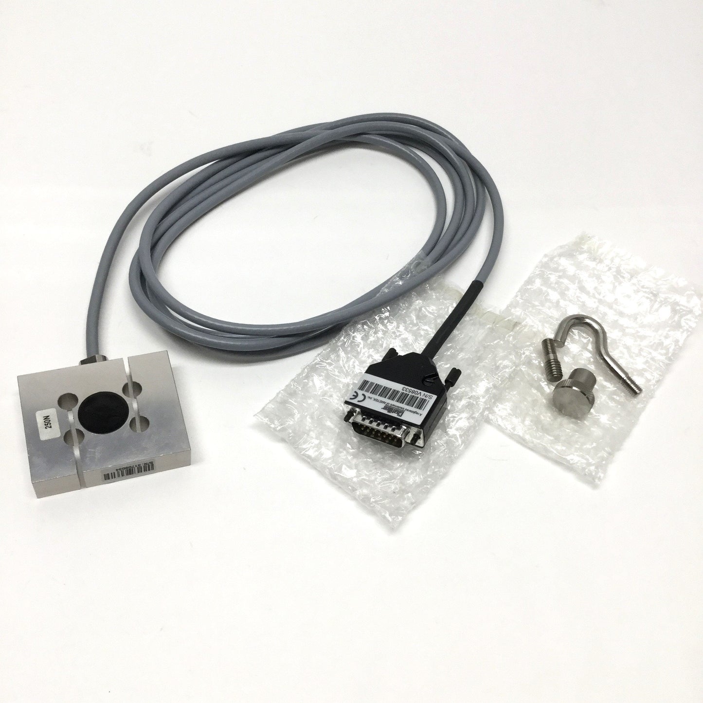 New – Open box Chatillon Ametek SLC-0050 Full Bridge Strain Load Cell, 50lb (250N), 15-pin Dsub