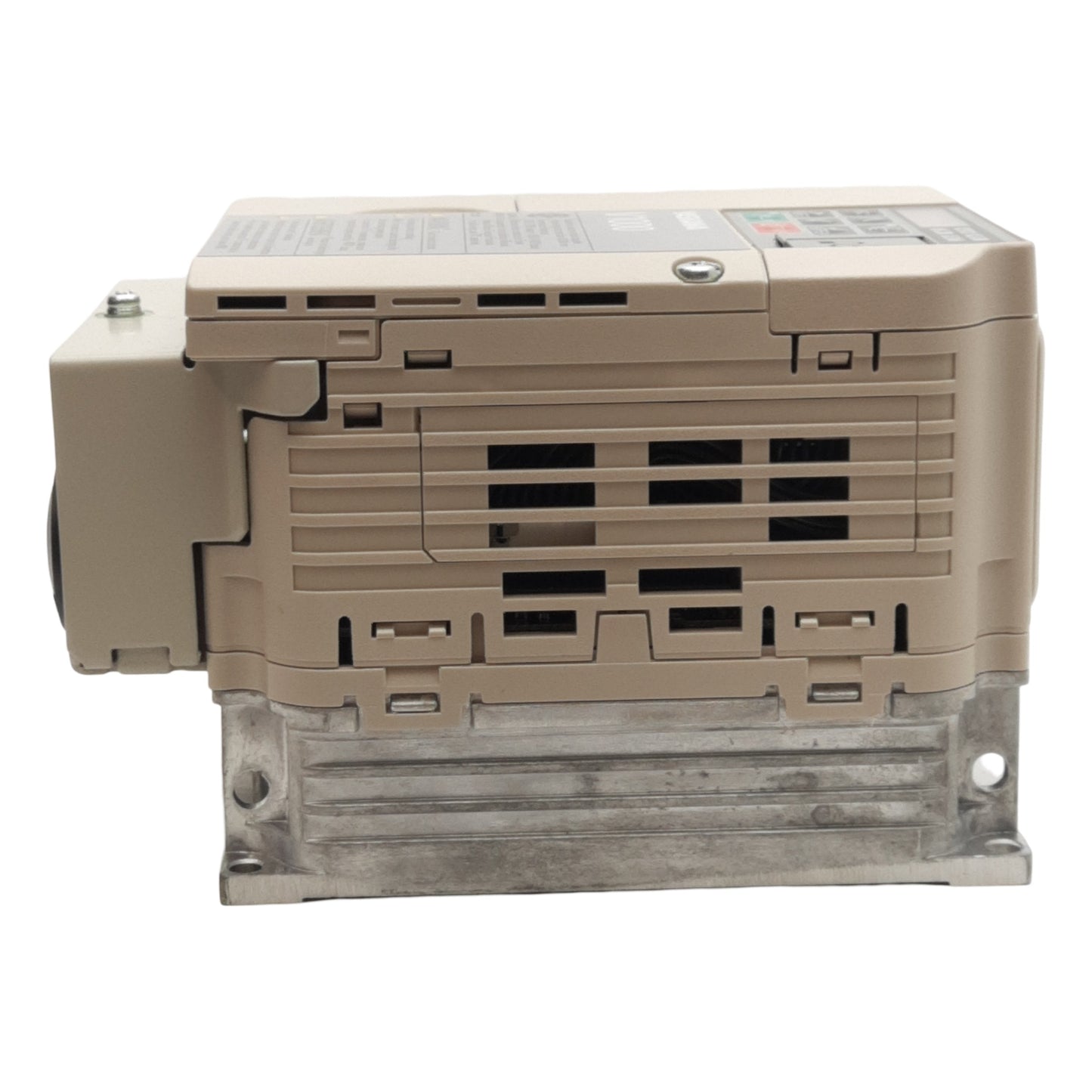 New Yaskawa CIMR-VU4A0002FAA Rev D AC Drive, 3Ø, 380-480VAC In, 0-480VAC 0-400Hz Out