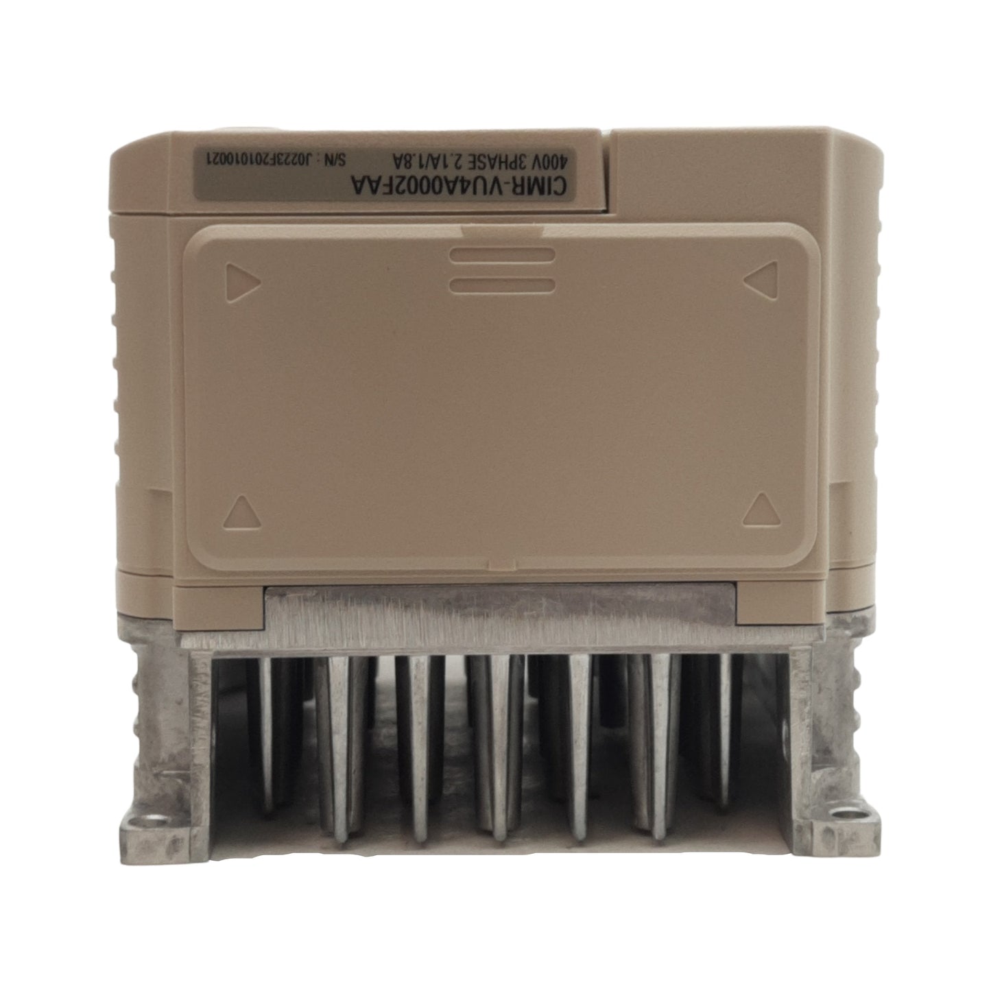 New Yaskawa CIMR-VU4A0002FAA Rev D AC Drive, 3Ø, 380-480VAC In, 0-480VAC 0-400Hz Out