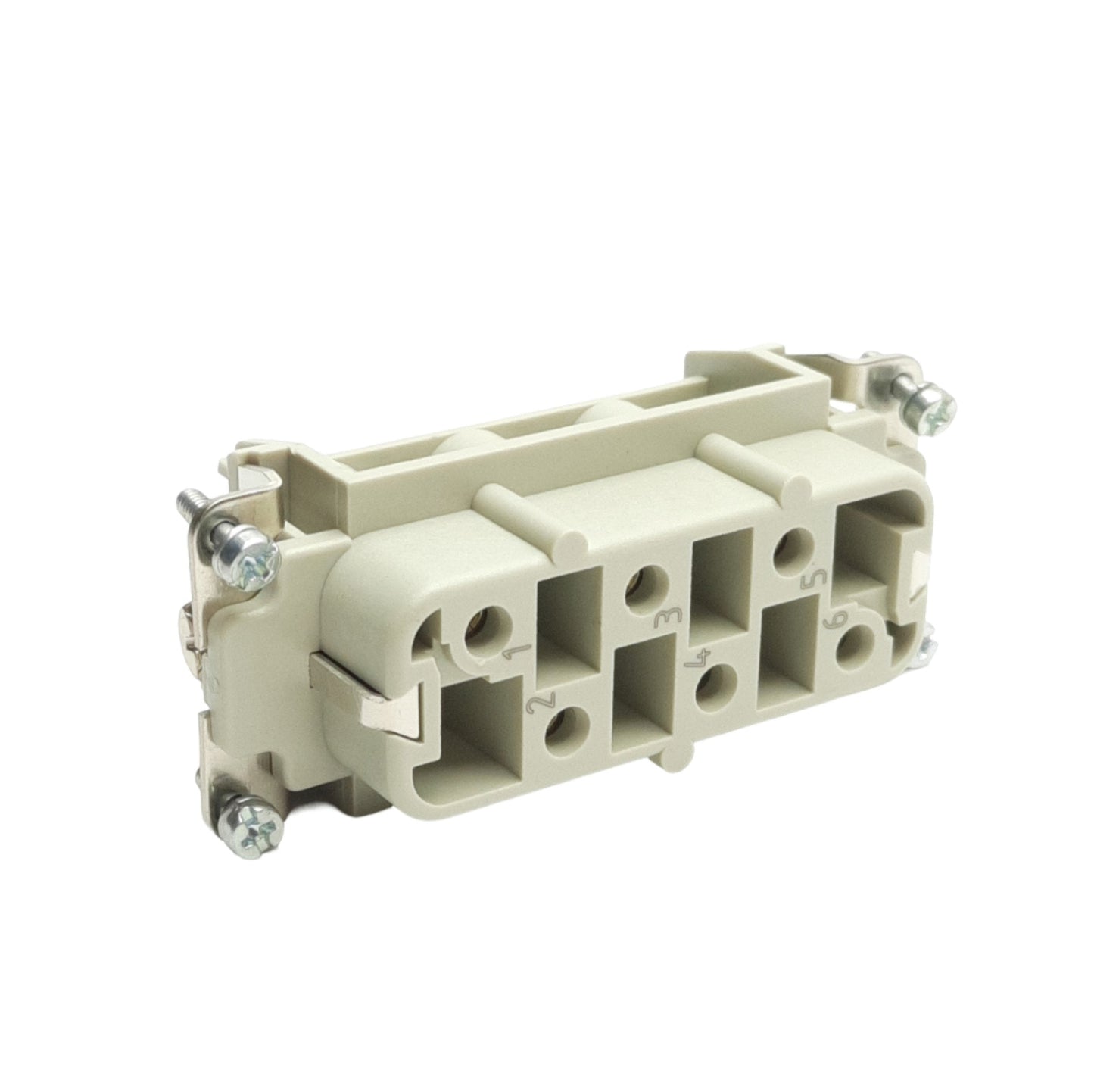 New Harting 09310062701 Industrial Connector, 16B, 6-Contact + PE, 35A 690V, Female