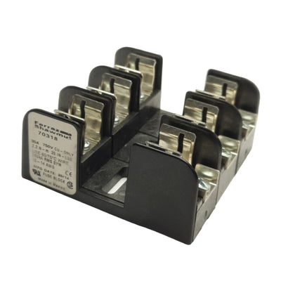 New Ferraz Shawmut 70318 Fuse Holder Block, 3-Pole, 14x51mm Fuses, 30A Max