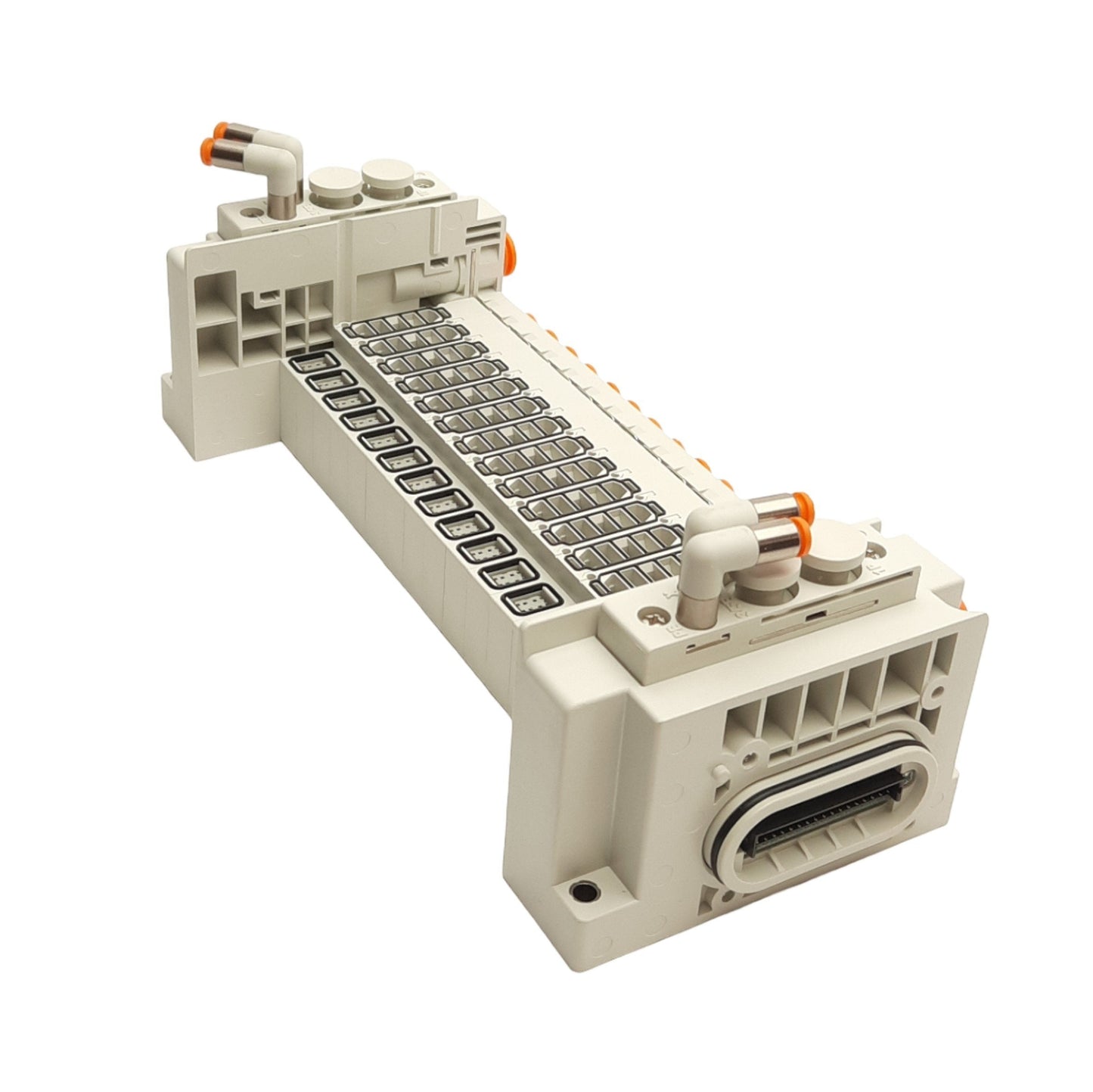 New SMC SS5Y3-10S0-16BR-N7 Pneumatic Manifold 16 Stations, 1/4in One Touch, No Input