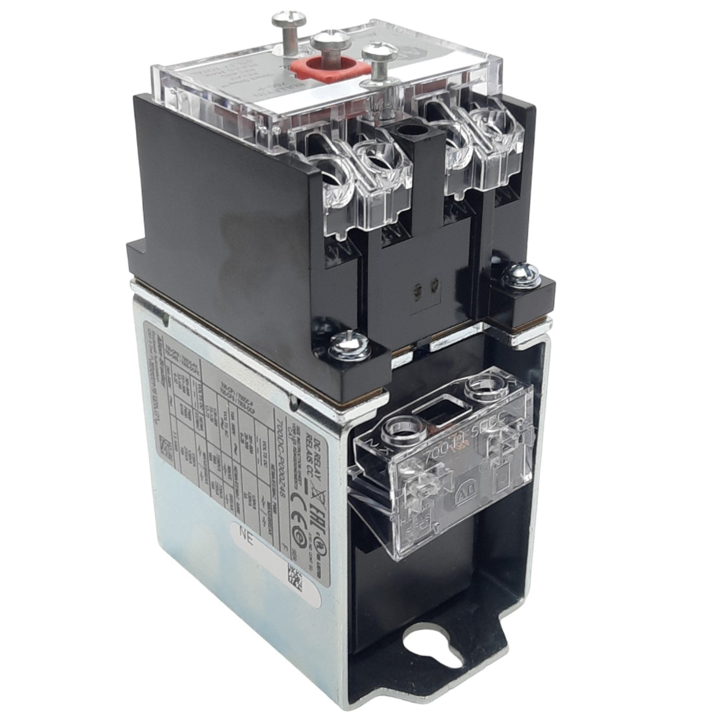 New Allen Bradley 700DC-P000Z48 Control Relay, 4-Pole, 48VDC Coil, 600V 20A Max