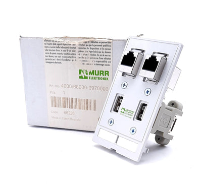 New Murr 4000-68000-0970000 Modlink USB-48VAC/VDC, 500mA, RJ45-30VAC/VDC, 175mA