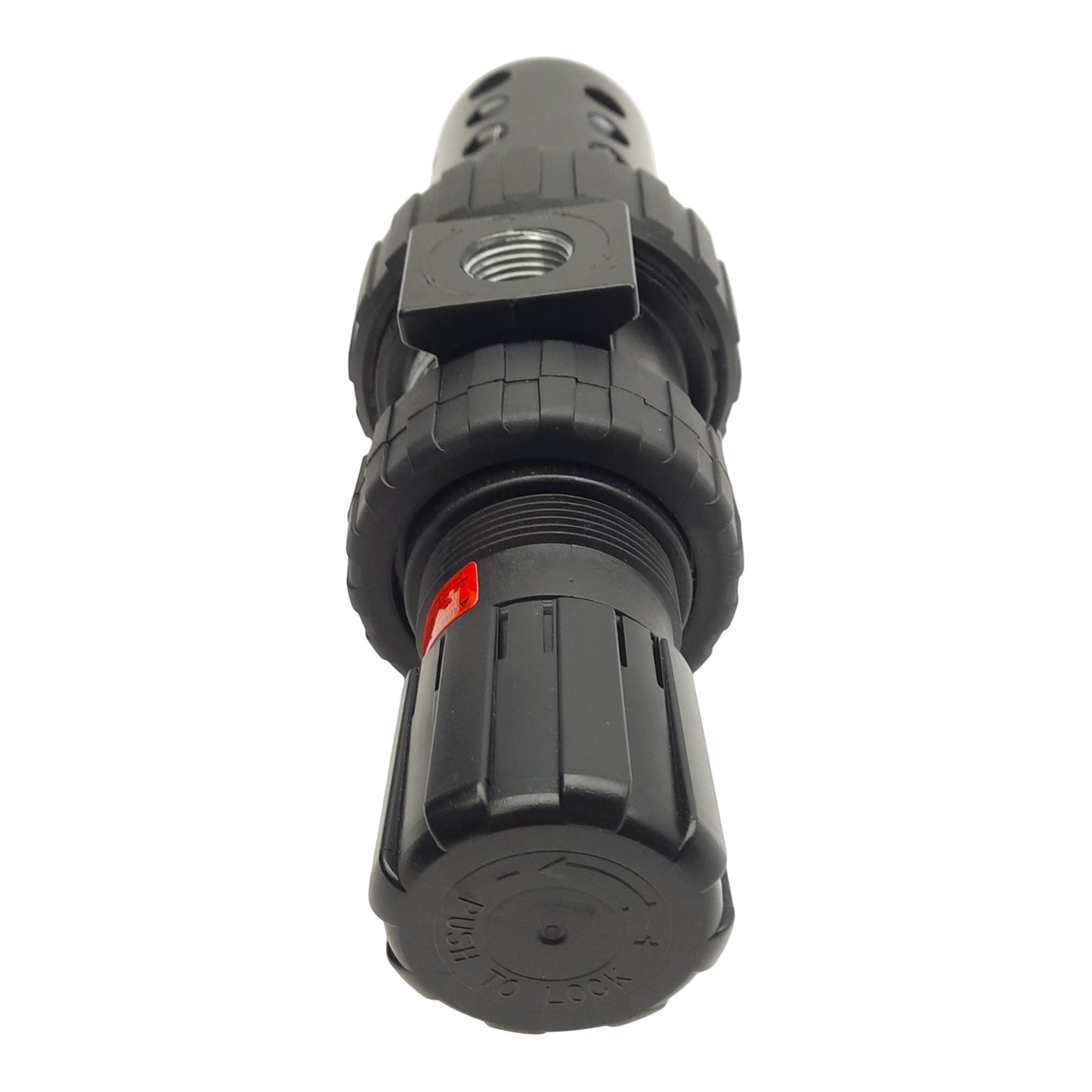 New Parker 07E32B18AC Filter Regulator w/ Gauge, 5µm, 2-125PSI Set, 1/2in NPT Ports