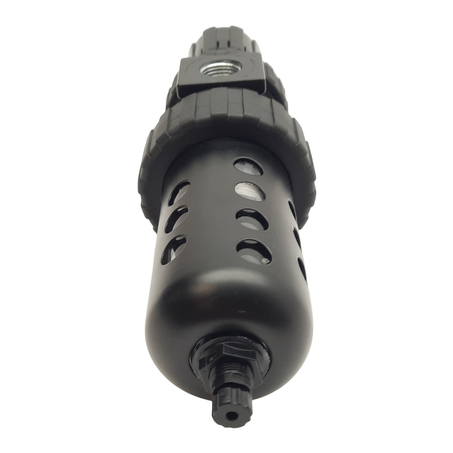 New Parker 07E32B18AC Filter Regulator w/ Gauge, 5µm, 2-125PSI Set, 1/2in NPT Ports