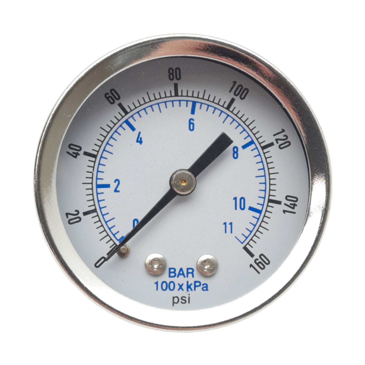 New Parker 07E32B18AC Filter Regulator w/ Gauge, 5µm, 2-125PSI Set, 1/2in NPT Ports