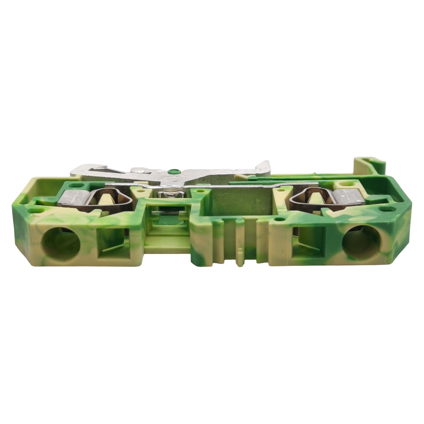 New Lot of 10 Wago 282-907 Ground Terminal Block, 2-Conductor, 24-10AWG, DIN Rail