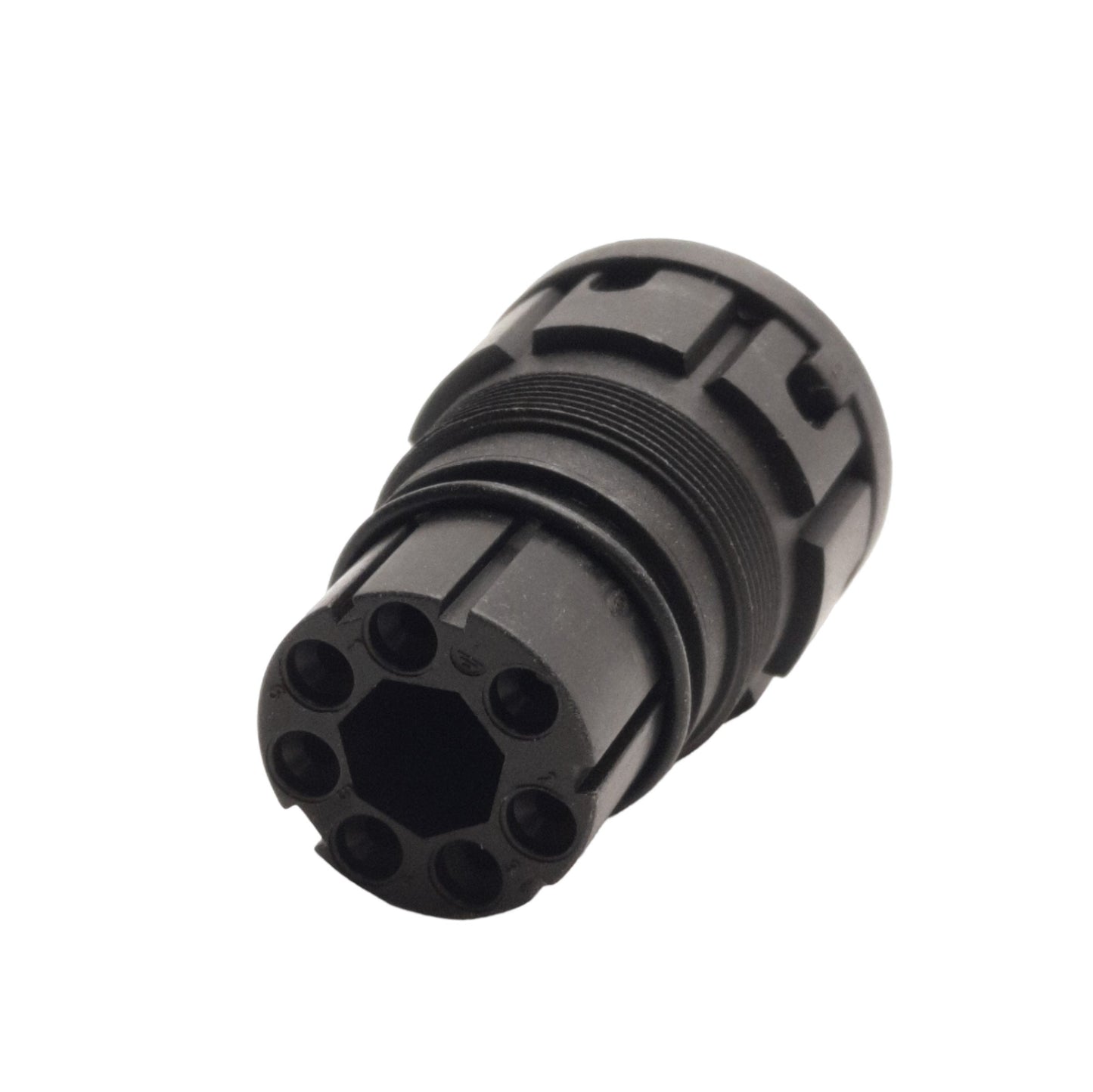 New Hirschmann N6RFFS11 Leitunhsdose/Cable Socket,100-250VAC, 6-Pole + Ground