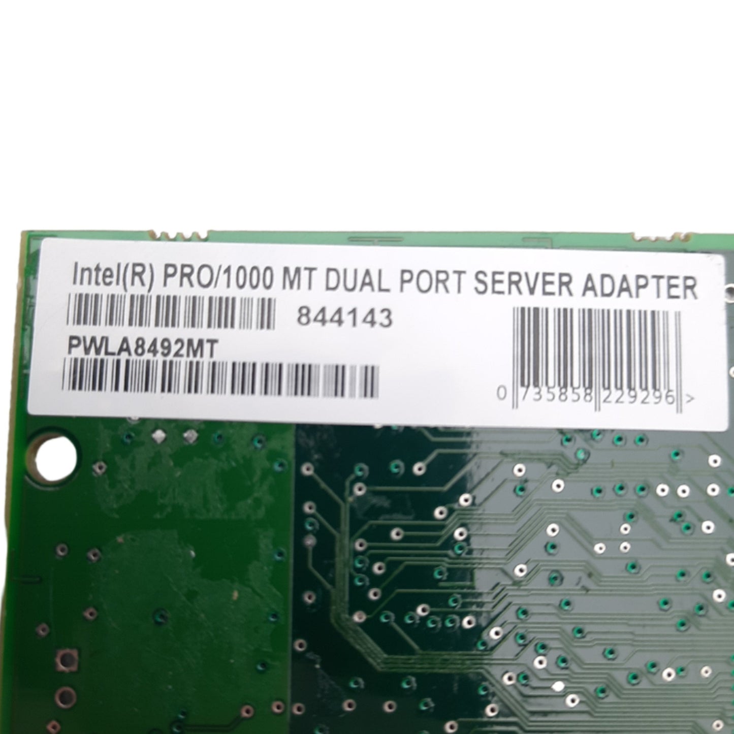 New Intel PWLA8492MT, PRO/1000 MT Dual Port Server Adapter, 1000Mbps, PCI/PCI-X