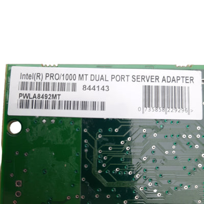 New Intel PWLA8492MT, PRO/1000 MT Dual Port Server Adapter, 1000Mbps, PCI/PCI-X