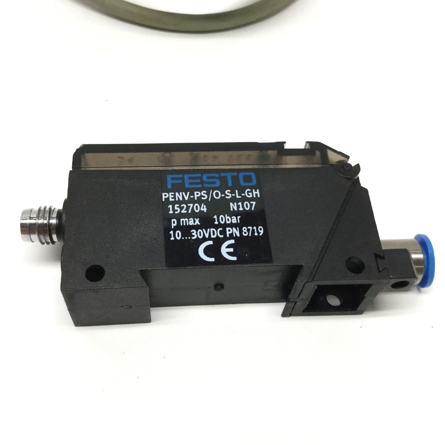 Used Festo PENV-PS/O-S-L-GH Piezo Differential Pressure Switch 10-30VDC, -1 to 10bar