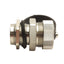 New Mencom Corp RJ45-M25-SS-LP Panel Mount Port Adapter, RJ45 Pass Through F-F, ø1in