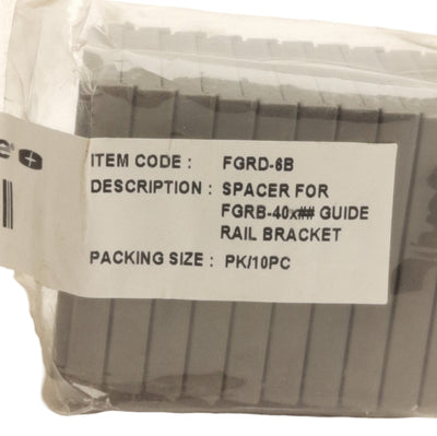 New Lot of 10 Flex Move FGRD-6B Plastic Spacer For Guide Rail Bracket, ø10mm
