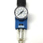 Used Festo LFR-1/8-S-5M-B Air Filter Pressure Regulator, 200psi, G1/8 Ports, 5µm