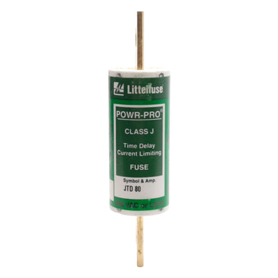 New Littelfuse JTD80 Power-Pro Time-Delay Current Limiting Fuse, Class J, 80A 600VAC
