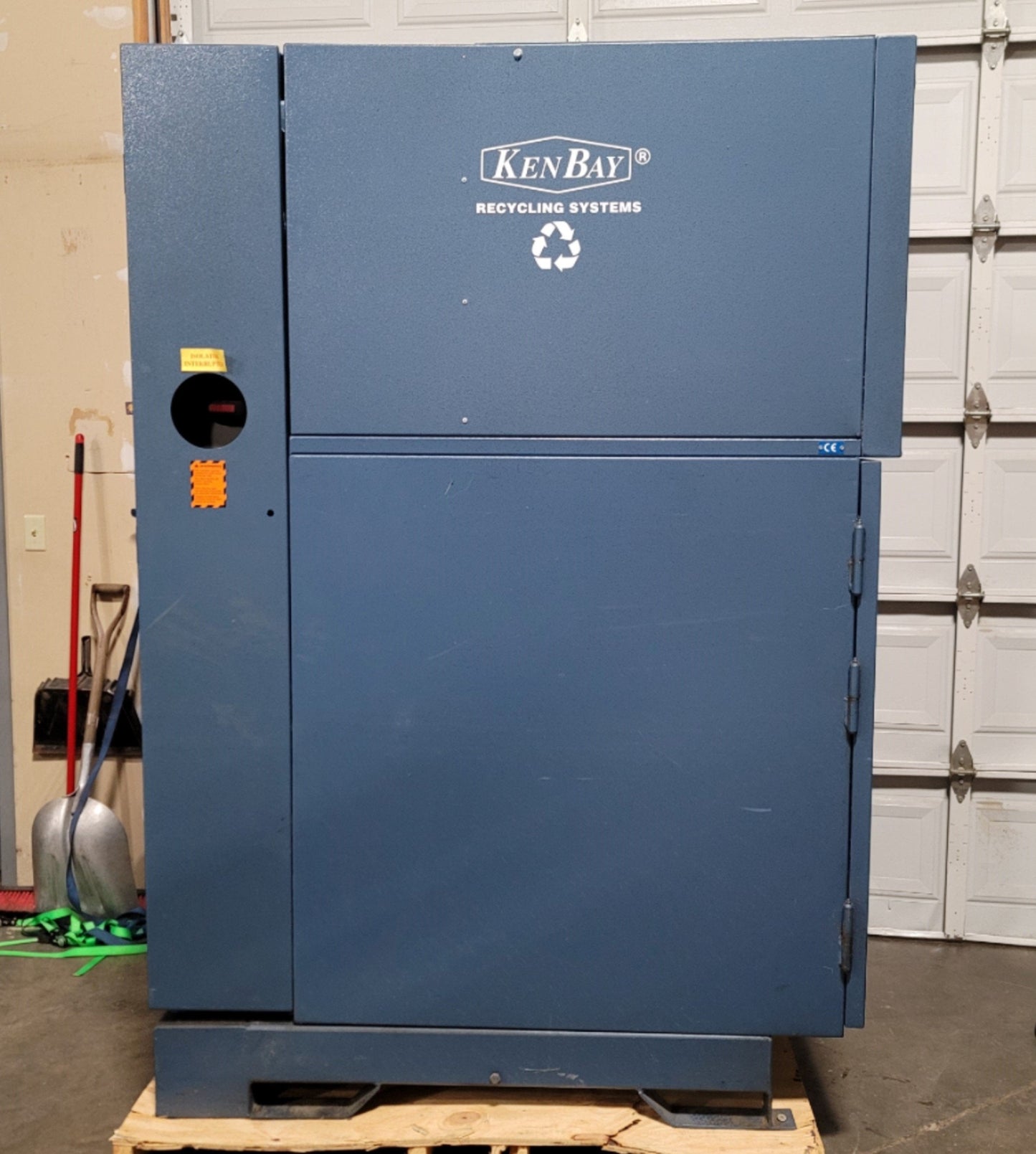 Used Ken Bay Cydesdale RotoPac Rotary Arm Industrial Trash Compactor 7.5HP 240VAC 3Ph