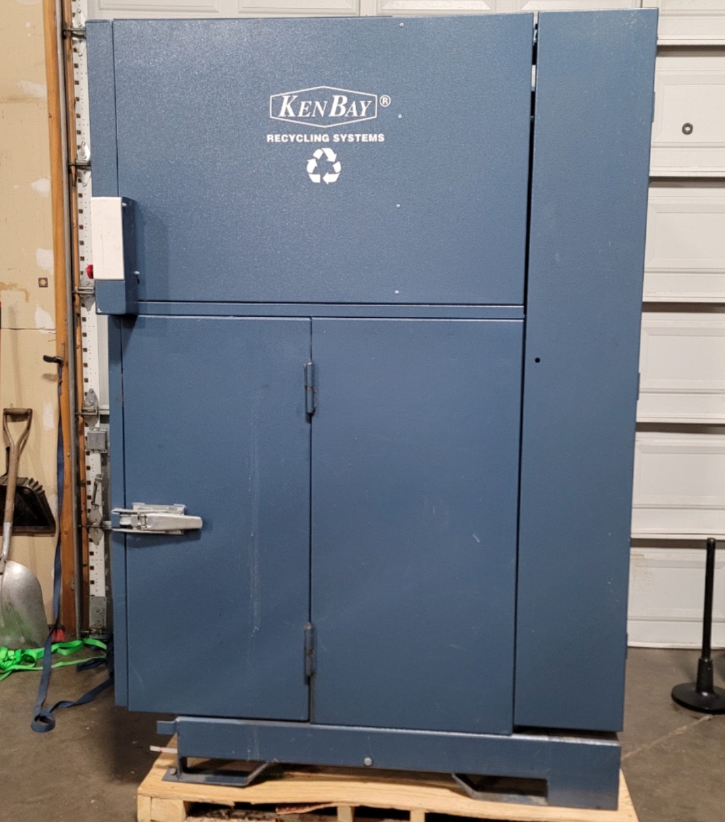 Used Ken Bay Cydesdale RotoPac Rotary Arm Industrial Trash Compactor 7.5HP 240VAC 3Ph