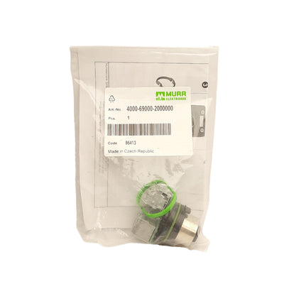 New Murr Electronik 4000-69000-2000000 Modlink MPV Control Coupling 7/8in 5-Pin Fem.