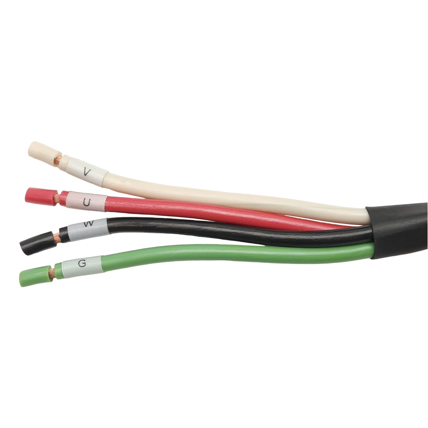 New Yaskawa B5EV-15(A)-E Servo Motor Power Cable, 4-Pin, 400VAC 5.5-7.5kW, 15m