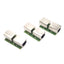 New Lot of 3 Phoenix Contact 1405617 RJ45 Female Coupling, 72VDC 1.5A, 1Gbps, VS-08