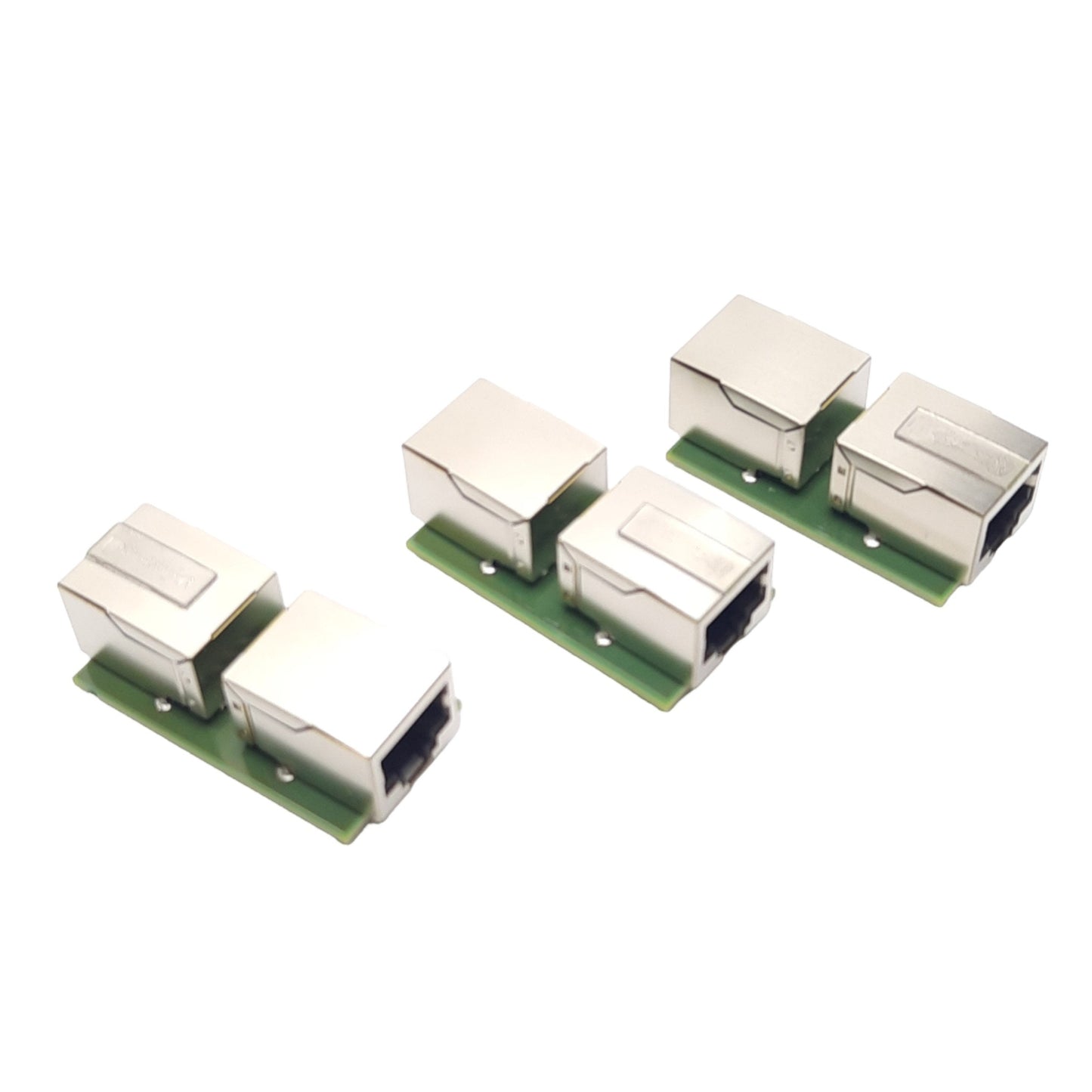 New Lot of 3 Phoenix Contact 1405617 RJ45 Female Coupling, 72VDC 1.5A, 1Gbps, VS-08
