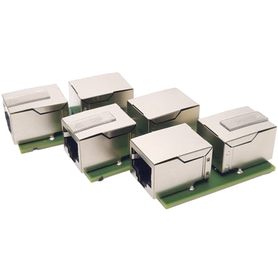 New Lot of 3 Phoenix Contact 1405617 RJ45 Female Coupling, 72VDC 1.5A, 1Gbps, VS-08