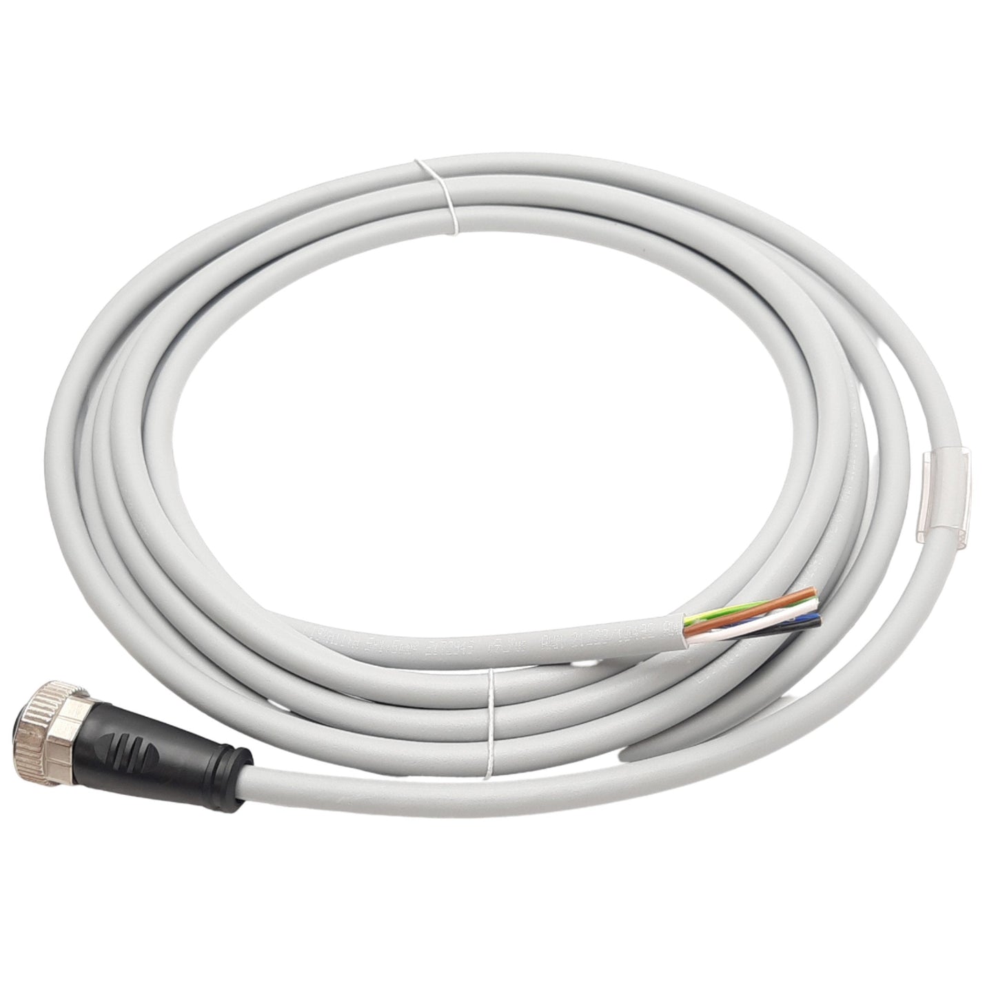 New Murr Elektronik 7000-78021-9610500 Cable, 7/8in 5-Pin Female, 230VAC/DC, 12A, 5m
