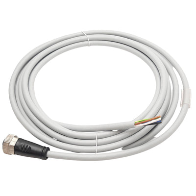 New Murr Elektronik 7000-78021-9610500 Cable, 7/8in 5-Pin Female, 230VAC/DC, 12A, 5m