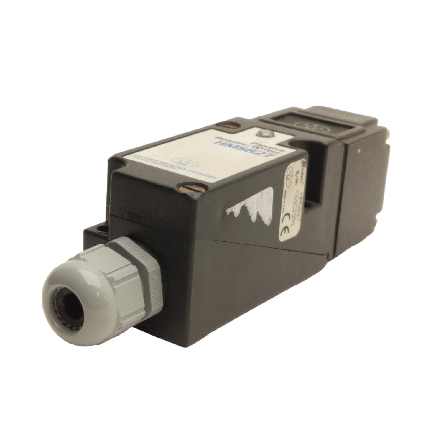 Used Escort Memory Systems HMS827 Series Passive Reader Writer 18-30VDC, 160mA@24VDC