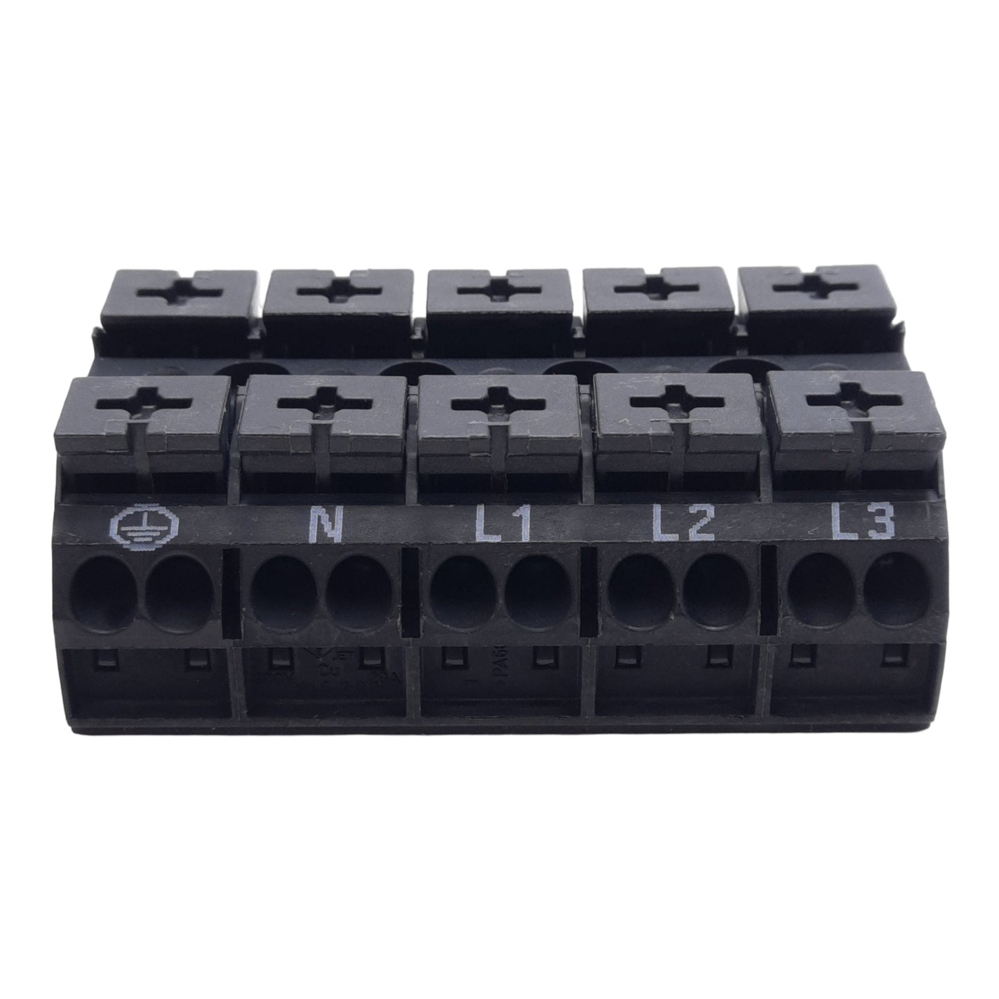 New Lot of 10 Wago 862-1505 Chassis-Mount Terminal Strip 5-Pole 4-Conductor 500V 32A