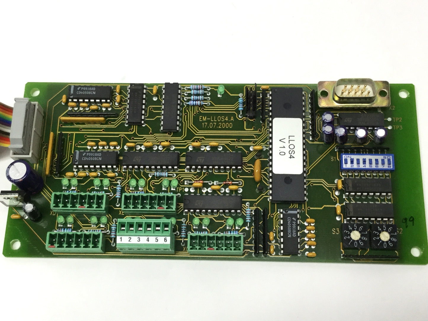 Used LASAG EM-LLOS4 Lifting Control Module for SLS CL Pulsed Nd:YAG Laser Welder