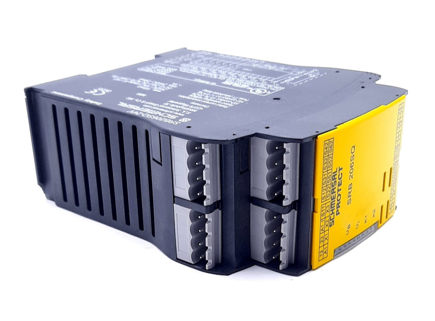 New Schmersal SRB206SQ-24V Safety Controller 24VDC/AC 6A 2 Safety Contacts 6 Outputs